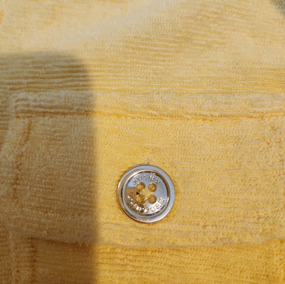 Yellow terrycloth Juicy Couture romper - Picture 12 of 13